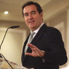 El presidente de la CEOE, Antonio Garamendi.-DAVID CASTRO