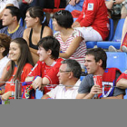 Aficionados del Numancia durante un encuentro en Los Pajaritos. / VALENTÍN GUISANDE-