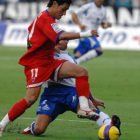 Javi del Pino en el partido de 2007 en Tenerife que finalizó con triunfo del Numancia por 0-2.-Área 11