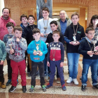 Particpantes en el torneo de ajedrez de Almazán.-C.D. GOLDEN PAWNS