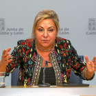 La ex vicepresidenta Rosa Valdeón.-E.M.