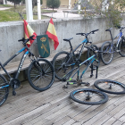 Bicicletas robadas, en depósito.-HDS