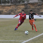 El Numancia cierra hoy la liga frente al Eibar con el título en juego.-VALENTÍN GUISANDE