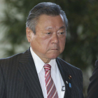 El ministro japonés de ciberseguridad, Yoshitaka Sakurada.-KOJI SASHARA (AP)