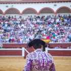 Téllez fue el triunfador de la tarde en la última de la Feria de San Juan.-MARIO TEJEDOR