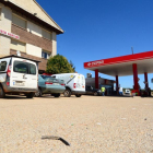 Imagen de la gasolinera de Venta Nueva, donde ocurrió el accidente.-ÁLVARO MARTÍNEZ