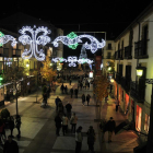 Luces de Navidad en la capital.-Valentín Guisande