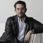 El periodista Màxim Huerta, poco después de recibir el Premio Primavera de Novela 2014-EFE / PACO CAMPOS