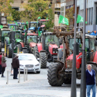 Los tractores tomaron las calles principales de la ciudad-A. M.