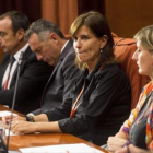 Victoria Álvarez, durante su comparecencia en la comisión de la operación Cataluña del Parlament.-EFE / QUIQUE GARCÍA