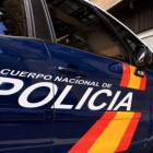 Vehículo de la Policía Nacional.-