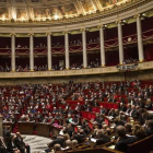 Vista general del pleno de la Asamblea Nacional francesa en Paris.-EFE / ETIENNE LAURENT