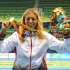 La atleta española y ganadora del oro, Michelle Alonso.-EFE/JAVIER REGUEROS