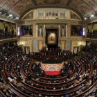 Vista general del hemiciclo del Congreso de los Diputados-EFE / ZIPI
