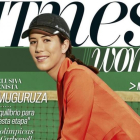 La tenista Garbiñe Muguruza protagonista la portada de 'Fitness Woman'.-