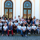 El grupo de participantes de cinco países posa en Alba Iulia (Rumanía).-D. S.