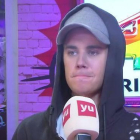 Justin Bieber solo estuvo ocho minutos en el programa radiofónico de Dani Mateo.-