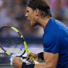 Nadal celebra la victoria.-AFP