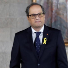 Torra, hoy, en la toma de posesión-ALBERTO ESTÉVEZ (EFE / POOL)