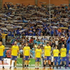 La afición del Ourense anima a su equipo.-Foto: CLUB ORENSE BALONCESTO