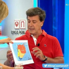 Cayetano durante su estreno en Espejo Público.-ANTENA 3