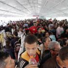Miles de venezolanos intentando llegar a Perú antes de que restringan el libre acceso a ese país.-