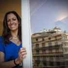 La decana electa del Colegio de Abogados de Barcelona, Maria Eugenia Gay, ayer en su despacho.-CARLOS MONTAÑÉS