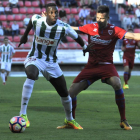 Manu del Moral es la referencia ofensiva del Numancia en estas jornadas con cinco goles marcados.-Diego Mayor
