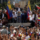 Juan Guaidó, autoproclamado presidente de Venezuela.-AP / FERNANDO LLANO