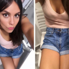 Cristina Pedroche posa así de delgada en su cuenta de Instagram.-