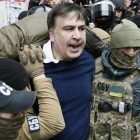 Momento del arresto de Saakashvili.-VALENTYN OGIRENKO / REUTERS