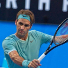 Roger Federer, en Perth.-AFP / TONY ASHBY