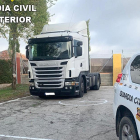 Camión que ha recuperado la Guardia Civil-HDS