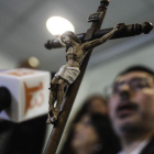 La Conferencia Episcopal de Chile emitió una declaración en la que asegura que su único propósito al suscribir el acuerdo fue dar mayores garantías a los denunciantes de abuso sexual.-EFE