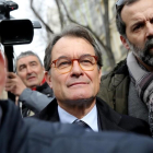 Artur Mas, a su salida del Tribunal Supremo.-JOSE LUIS ROCA