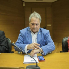 Alfonso Rus, este jueves, en la comisión de investigación de las Corts valencianas.-MIGUEL LORENZO