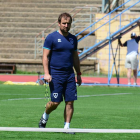 El técnico del Numancia, Jagoba Arrasate.-ÁLVARO MARTÍNEZ