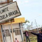 La frontera entre Brasil  y Venezuela ha sido escenario de disturbios.-EFE