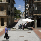 Zona del casco urbano de Ólvega donde se pretende completar la pavimentación.-V. G.