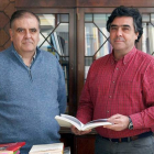 Fernando del Ser y Emilio Ruiz, miembros de consejo de redacción de la revista Celtiberia. / ICAL-