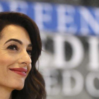 Amal Clooney.-AP / DAVID VINCENT