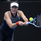 Garbiñe Muguruza, el 10 de enero, en Sídney.-EFE