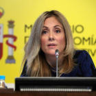Emma Navarro, directora general del Tesoro.-J.J. GUILLEN (EFE)