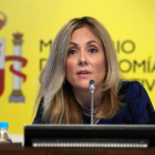 Emma Navarro, directora general del Tesoro.-J.J. GUILLEN (EFE)