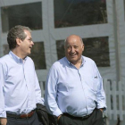 El presidente de la multinacional Inditex, Pablo Isla (i), y su fundador, Amancio Ortega-EFE / ARCHIVO