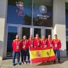 Los siete sorianos que jugaron el Mundial de Huelva. HDS