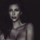 Parte de la nueva foto desnuda que ha colgado Kardashian en Twitter en menos de 24 horas.-