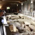 Excavaciones en el convento de Santa Úrsula de Florencia, donde está enterrada la Gioconda.-AFP / FRANCESCO BELLINI