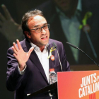 El exconseller Josep Rull afirma que su condición procesal limita su libertad de expresión en campaña y le supone una desventaja respecto a candidatos de otos partidos-JAUME SELLART (EFE)