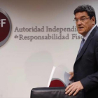 osé Luis Escrivá, presidente de la Autoridad Independiente de Responsabilidad Fiscal (Airef).-AGUSTÍN CATALÁN